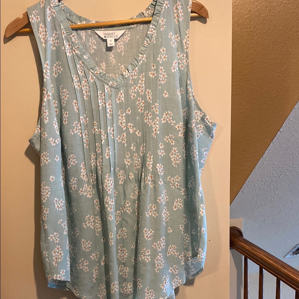 NWOT Market & Spruce Women's Floral Top